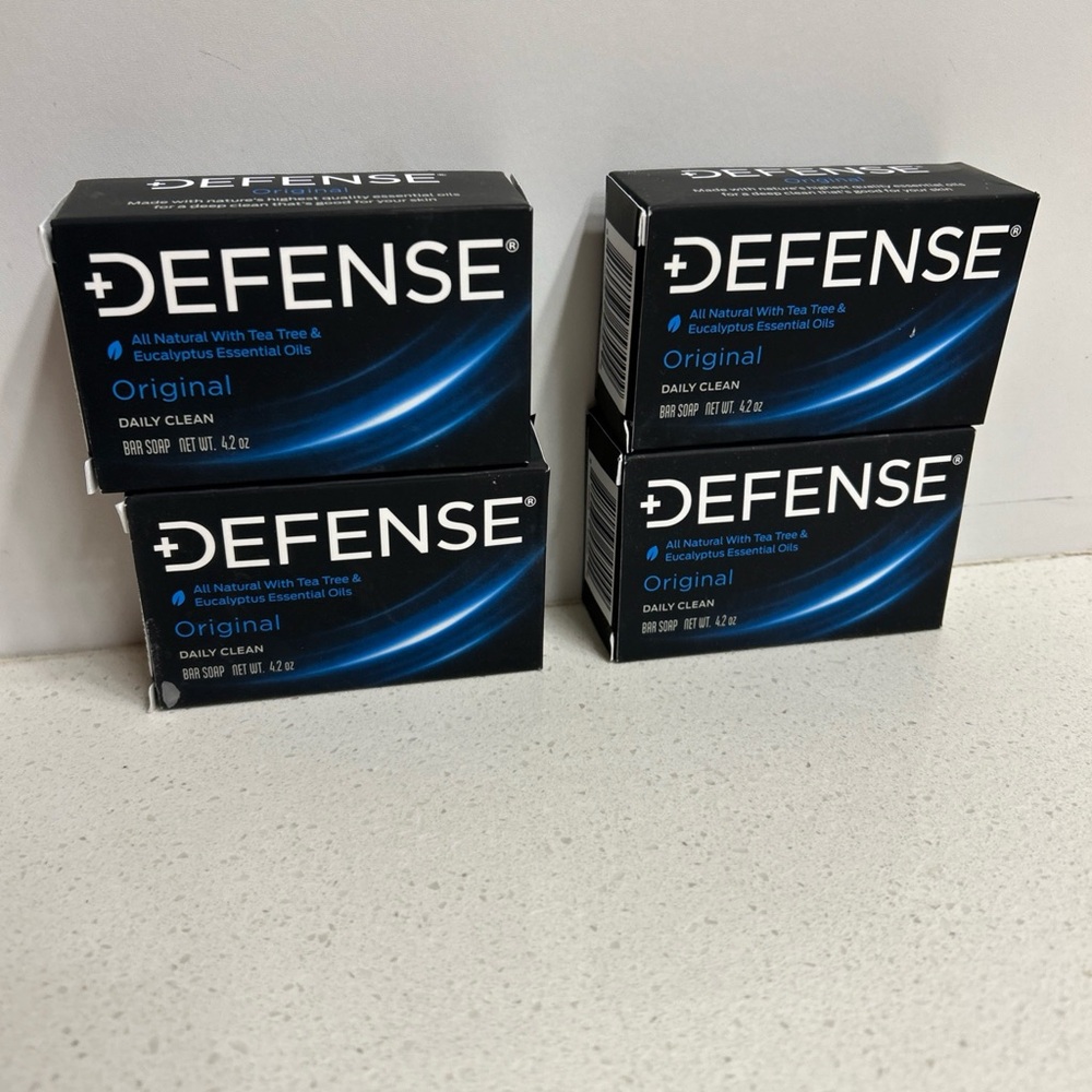 Defense Soap Bars - Original Pack of 4